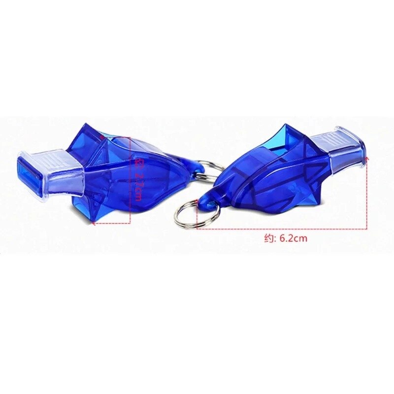 Dolphin Whistle Basketball Football Referee Guard Whistle Referee Whistle: Blue