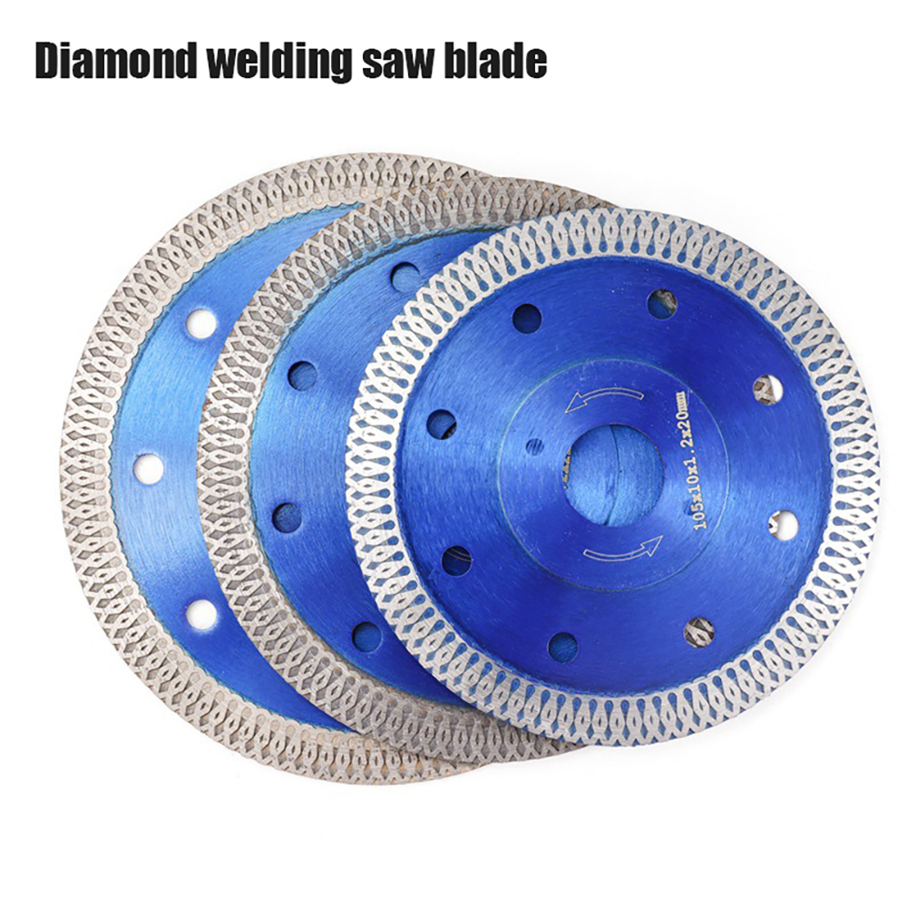 105/115/125Mm Wave Stijl Diamant Zaagblad Voor Porseleinen Tegel Keramische Droog Snijden Agressieve Disc Marmer graniet Steen Zaagblad