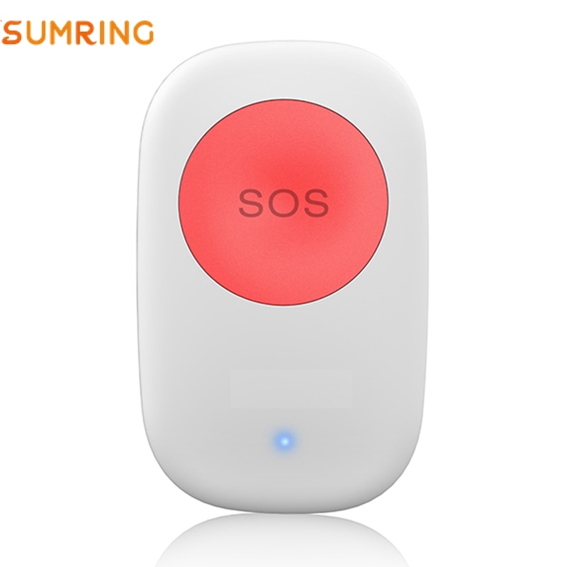 Smart Emergency Button SOS Button Zigbee 3.0 Keyring Panic Switch Home Alarm System Remote Control For Old People