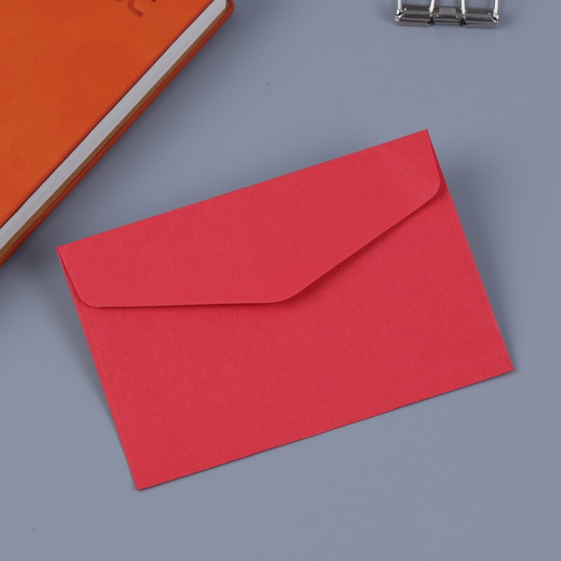 10pcs Candy Kraft Paper Colorful Blank Envelopes 115x82mm Bank Card Envelopes Greeting Cards Mini Envelopes Membership Card: 12