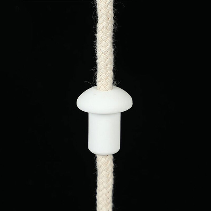 50 Pcs 1/4" Oil Lamp Wicks Burner Round Cotton Kerosene Burner Replacement Candle Lamp Burner 16cm/6" Length for Lantern Stove
