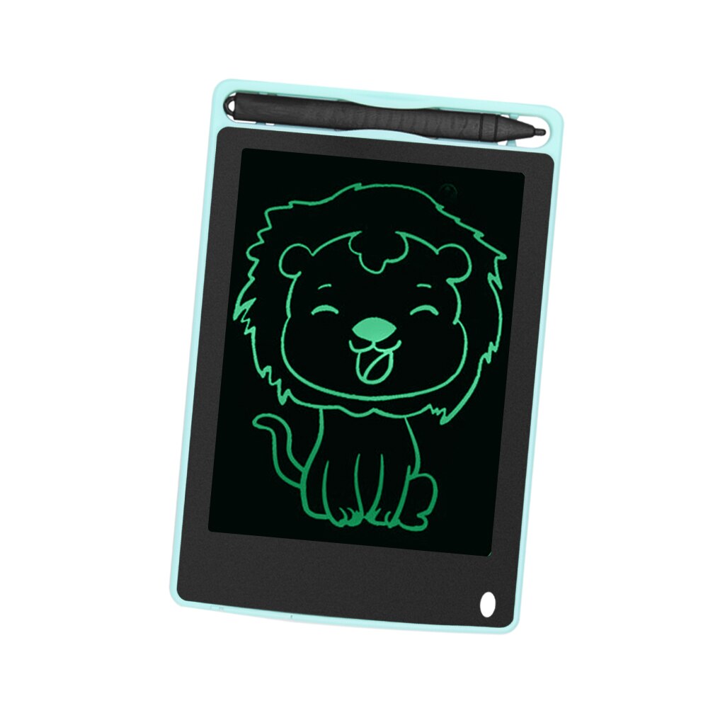 6.5 Inch Graphic Tablet To Draw Board Lcd Writing Tablet For Kids With Stylus Pen Doodle Board Electronic Notepad Pad: Blue