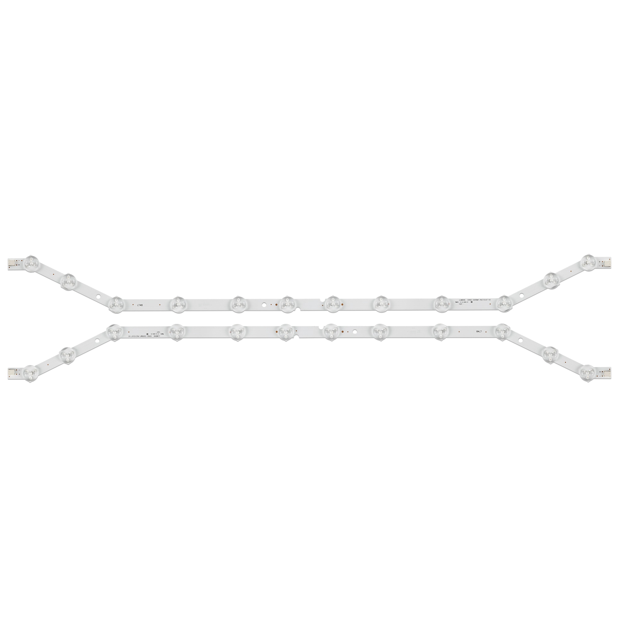 2 pcs *12 led led-hintergrundbeleuchtung streifen für samsung  d3ge-320 sm 1-r2 ue32 h 5373 2013 svs 32 fhd 3228 n 1 ue32 h 5373 ue32 eh 5005 ue32 eh 5000