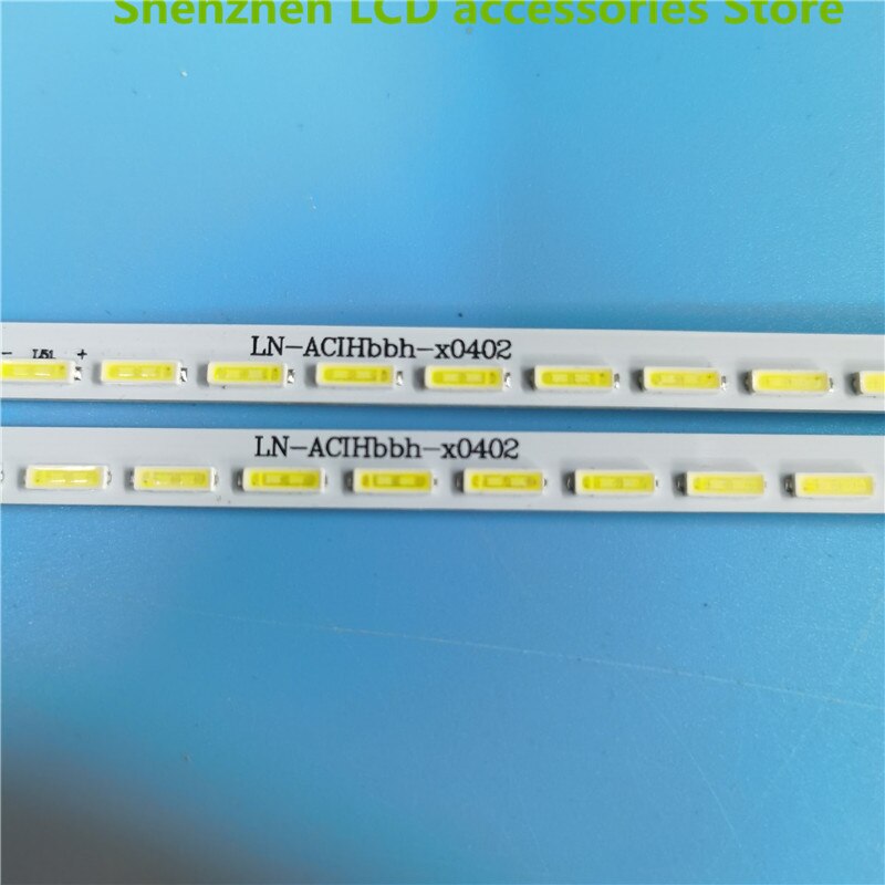 FOR L55M4-AA MI55TV(M55) 1712-0400-4190 68LED 606MM 55 inch use aluminium LCD TV backlight bar left + right
