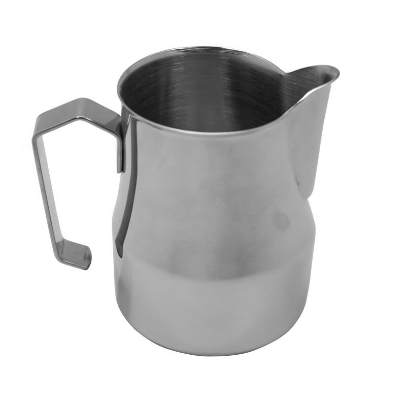 Jarra Espresso humeante, jarra de espuma café con leche de acero inoxidable, Espumador de leche Latte, jarra de leche artística, herramientas para expreso Barista