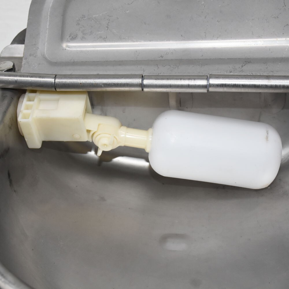 4L Stainless Steel Water Trough Bowl Automatic Drinking for Horses Goats Sheep Cattle Tool Accessory