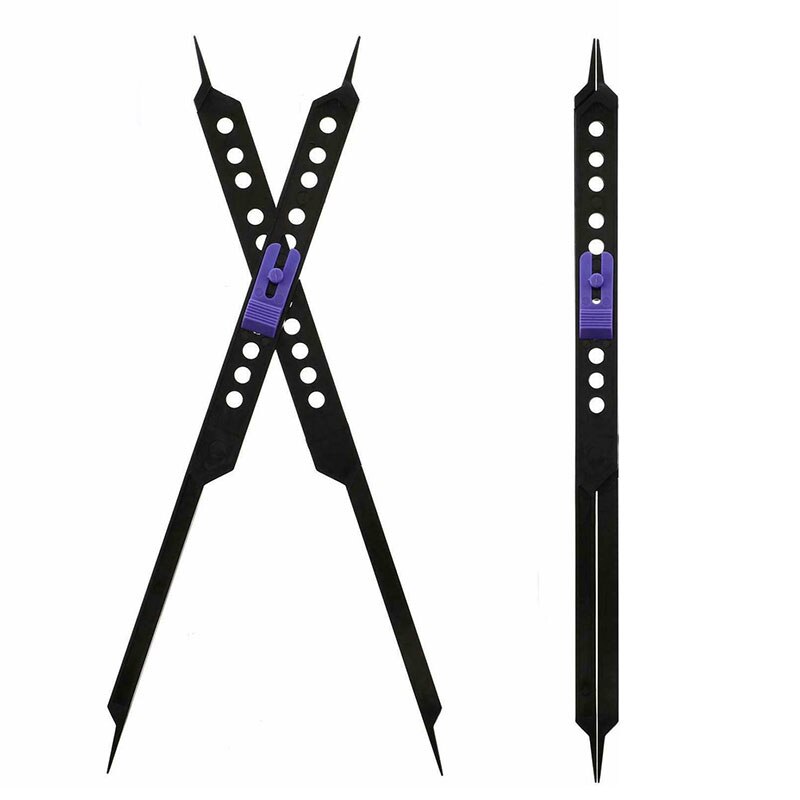 10 Inches Proportional Scale Divider Drawing Tool For Artists Adjustable Plastic Circle Cutters Art Drawing Ruler
