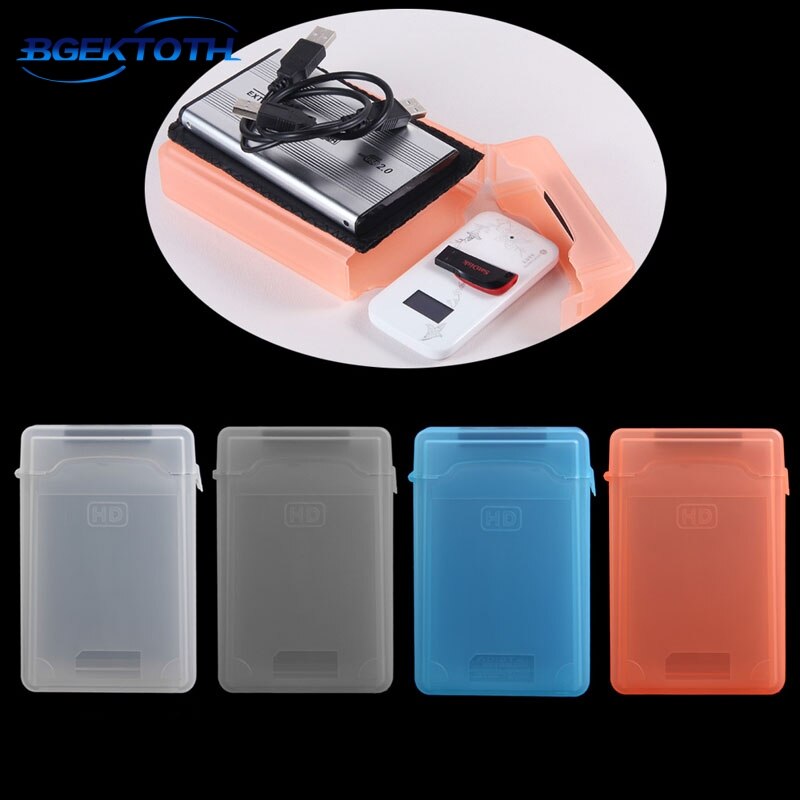 3.5" Dustproof Protection Box Case For SATA IDE HDD Hard Disk Drive Storage Feb6