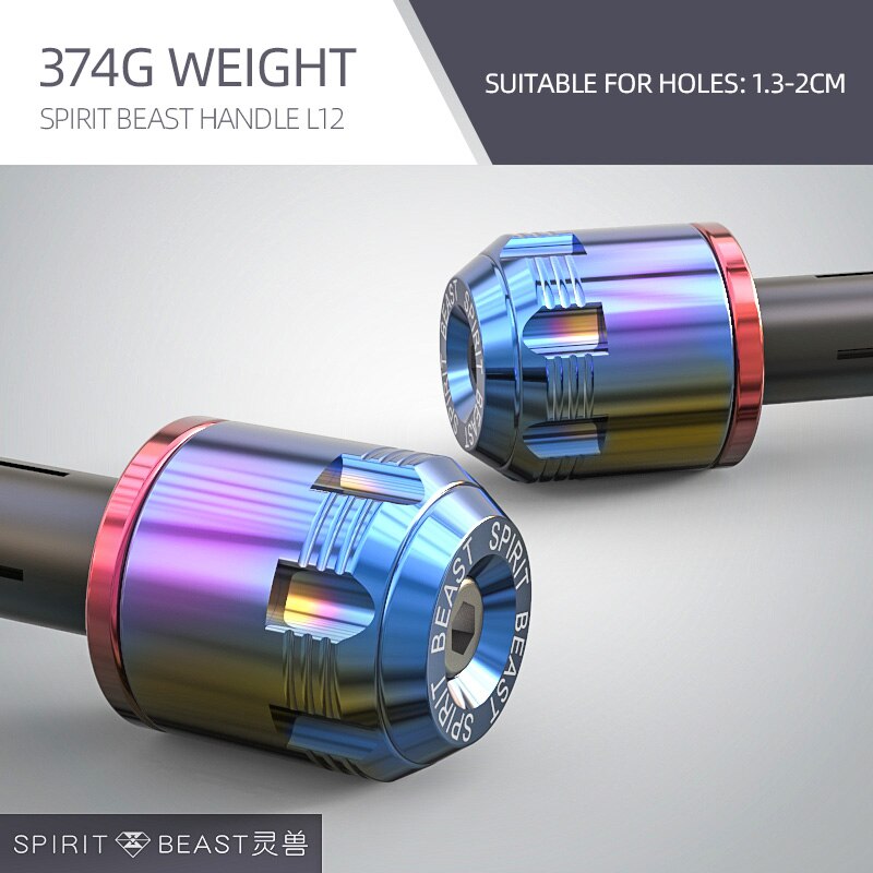 SPIRIT BEAST motorcycle handlebars modified parts motor handlebar balance plug handles Motocross anti-fall protection block: L12 A