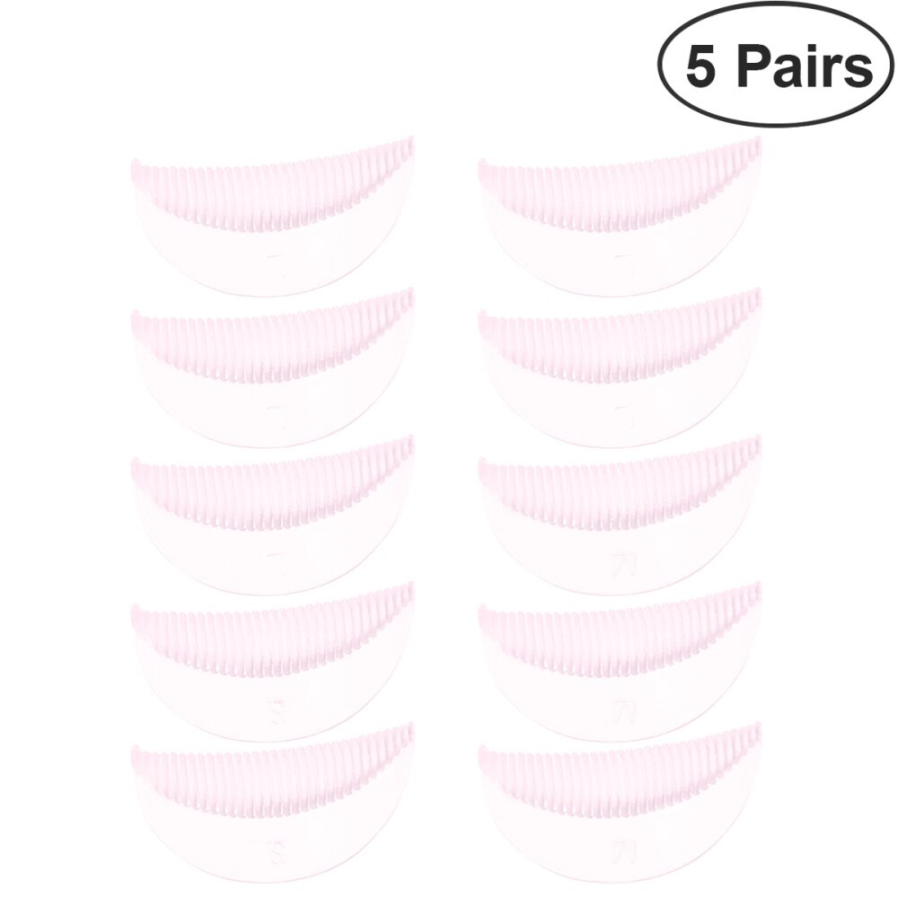 Frcolor 5 paria ripsien perming kiharrin suojatyynyt tekoripsien paikat