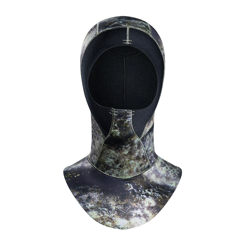 Gorros de buceo de neopreno de 3mm, capucha de buceo con hombro, protección solar, gorro cálido para natación, snorkel, surf, medusas