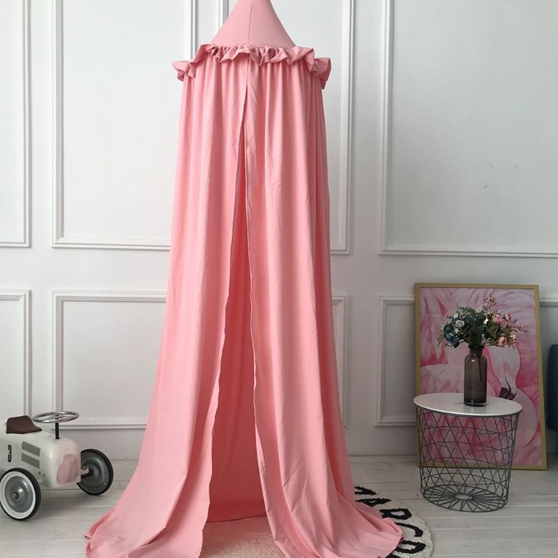 Enfants lit baldaquin rideaux enfants jouent bébé berceau lit suspendu tente ronde suspendue dôme moustique maille chambre décoration