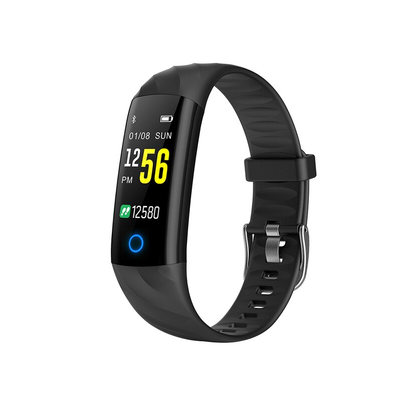 S5 smart armbånd farveskærm  ip67 fitness tracker blodtryks pulsmåler smart band til android ios-telefon