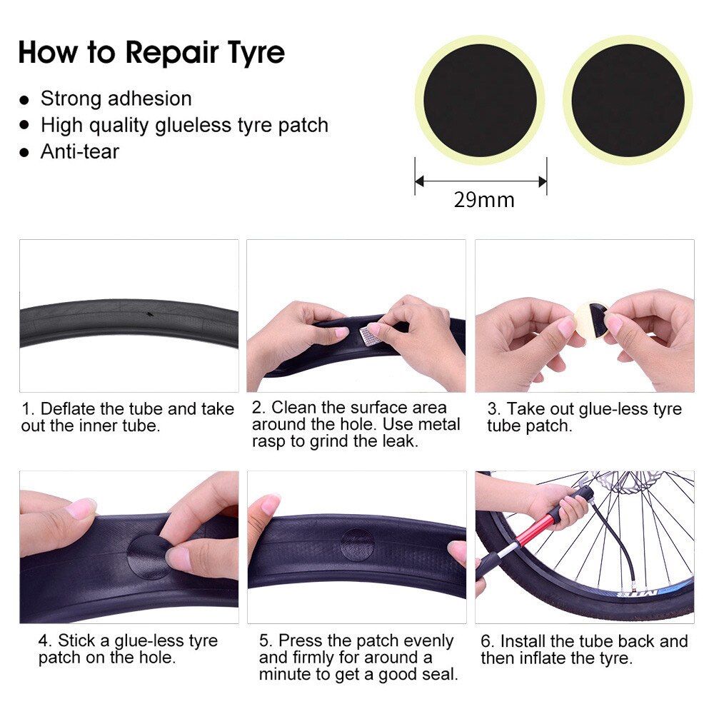 Portable Road Mountain Bike Repair Tools Kit Bike Tool Set For Cyclist Bicycle Tool Kit For Multi-Purpose Emergency Tire Repair