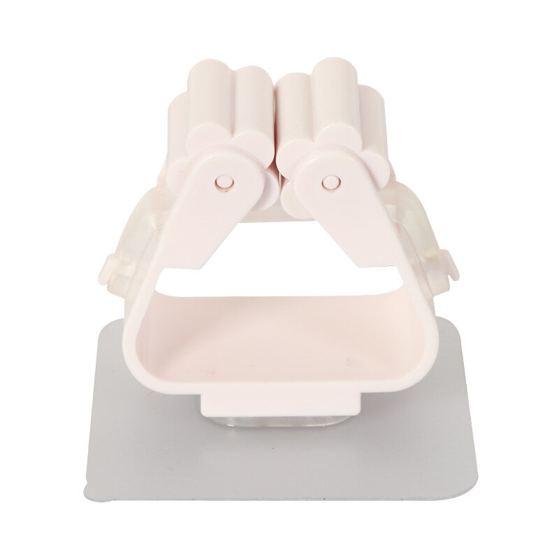 Keuken Accessoires Gadget Wandmontage Mop Bezem Organizer Houd Gereedschap Zelf Stok Badkamer Tuin Magazijnstelling Paraplu Up Haken: Pure White