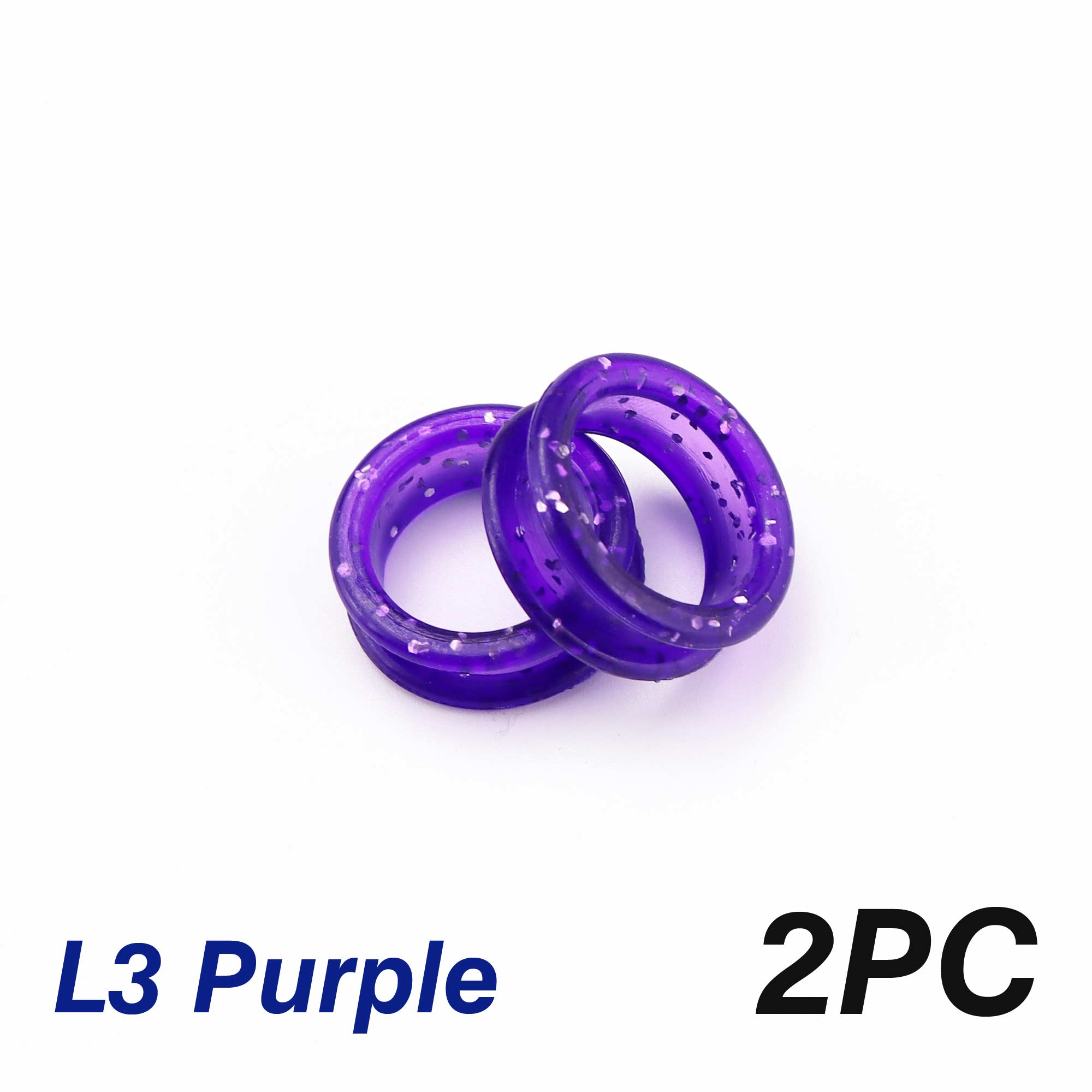 Silicone hair scissors, soft silica gel scissors for any scissors, accessories to hold: L3-2PC