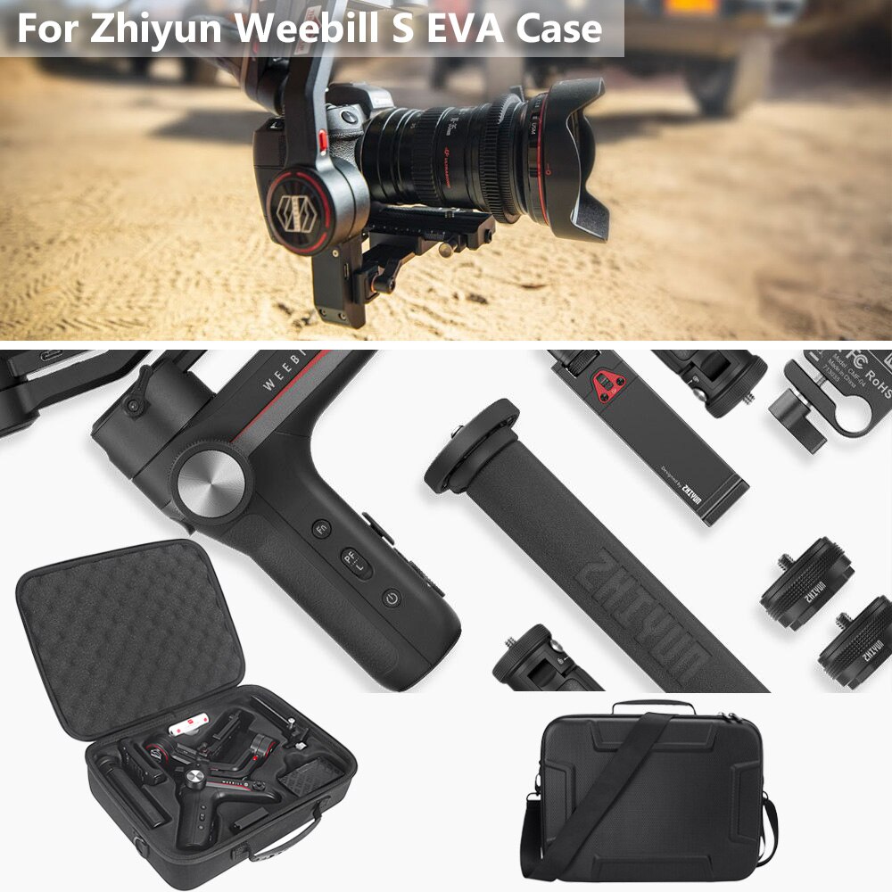 Draagbare opbergtas, draagtas, beschermhoes, reistas voor zhiyun weebill s gimbal-stabilisator/zhiyun weebill