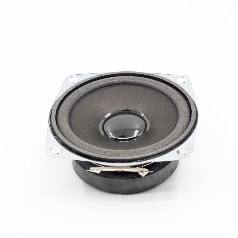 2pcs 4 Ohm 3W Loudspeaker 66MM 2.5 Inch Square Speaker 50MM External Magnetic Antimagnetic Foam Edge Height 28MM