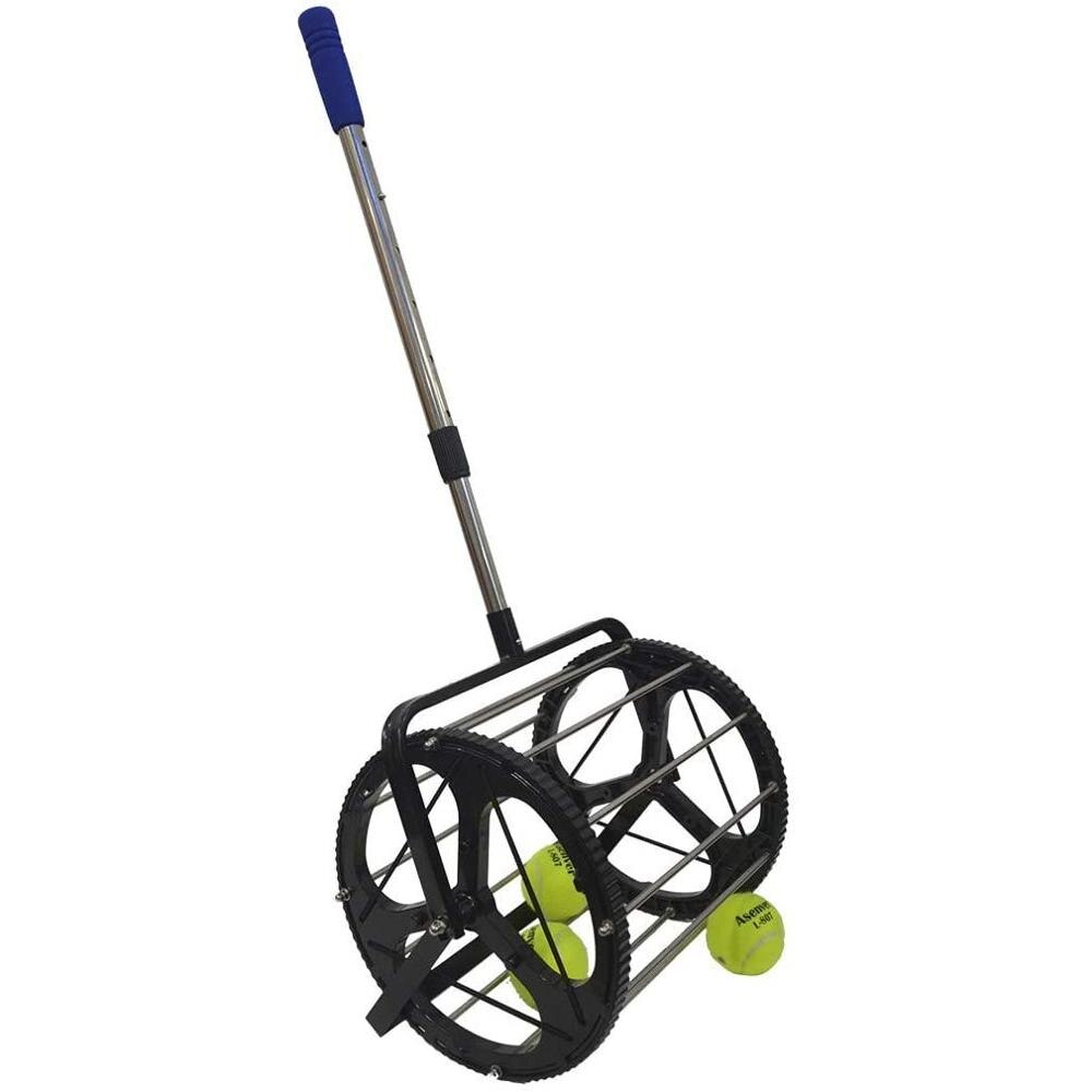 Recogedor automático de pelotas de tenis, accesorio de rodillo de bolas, recogedor de cortacésped, tolva, Retriever: Default Title