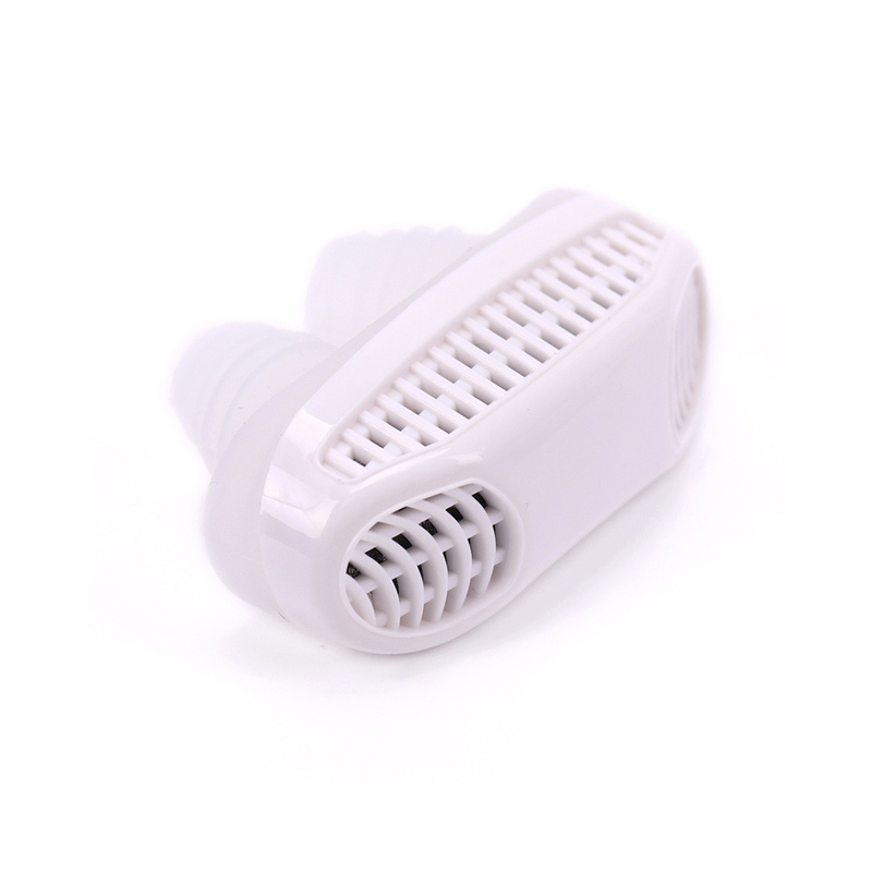 Dilatadores nasales antirronquidos de silicona, Clip Nasal antirronquidos, bandeja para dormir, ayuda para dormir, protector de Apnea, dispositivo nocturno: Blanco