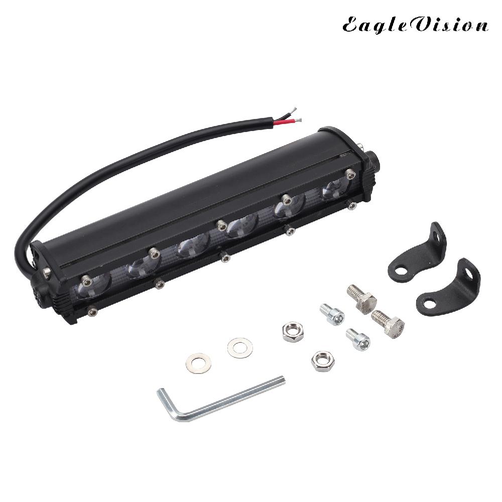 HiMISS 7" 120W LED Work Light Bar Spot Beams 6000K Super Bright Headlight Driving Light