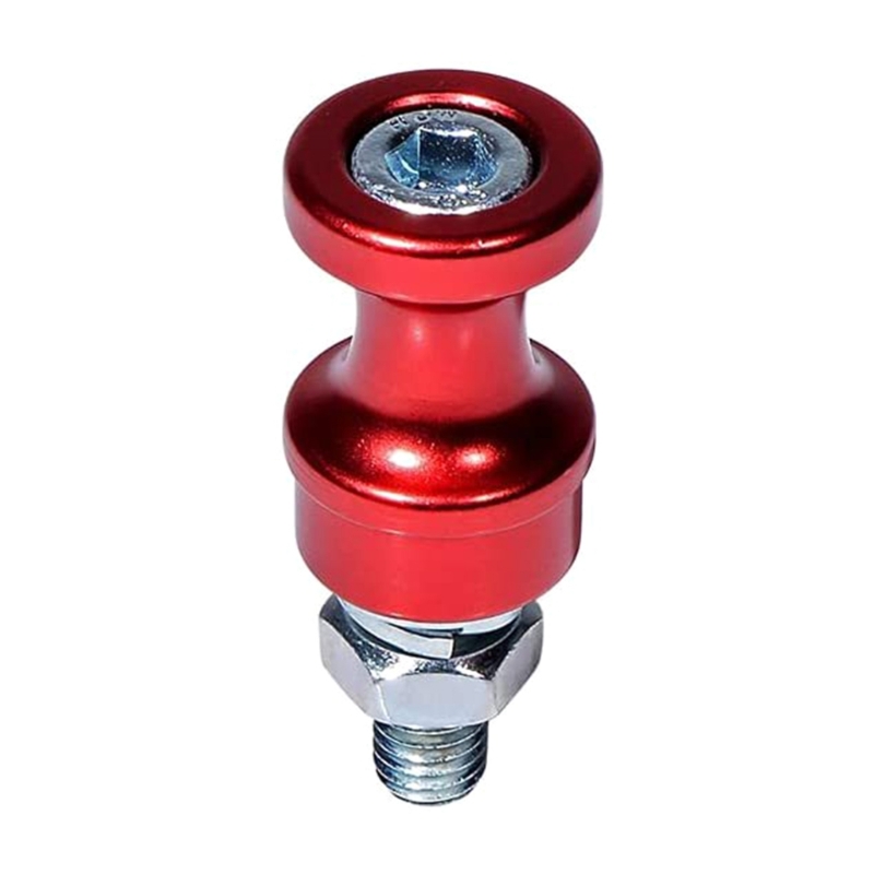 Soporte gancho cuerda cabrestante acero para gancho cabrestante deslizante horquilla, montaje perno 10: Rojo