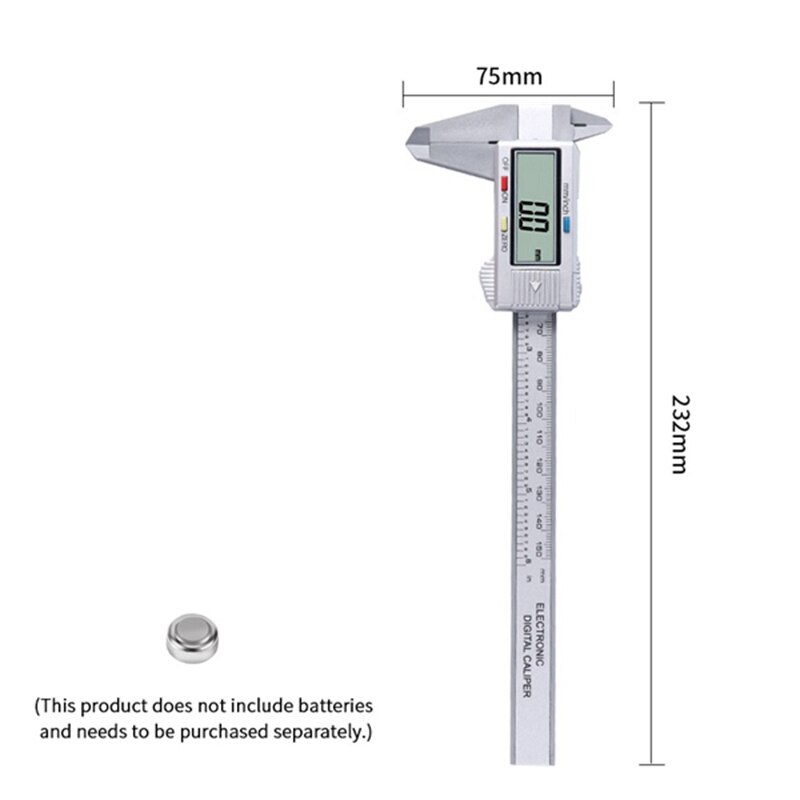 Electronic Digital Vernier Caliper 0-150mm Electronic Vernier Calipers Micrometer Measuring Tools