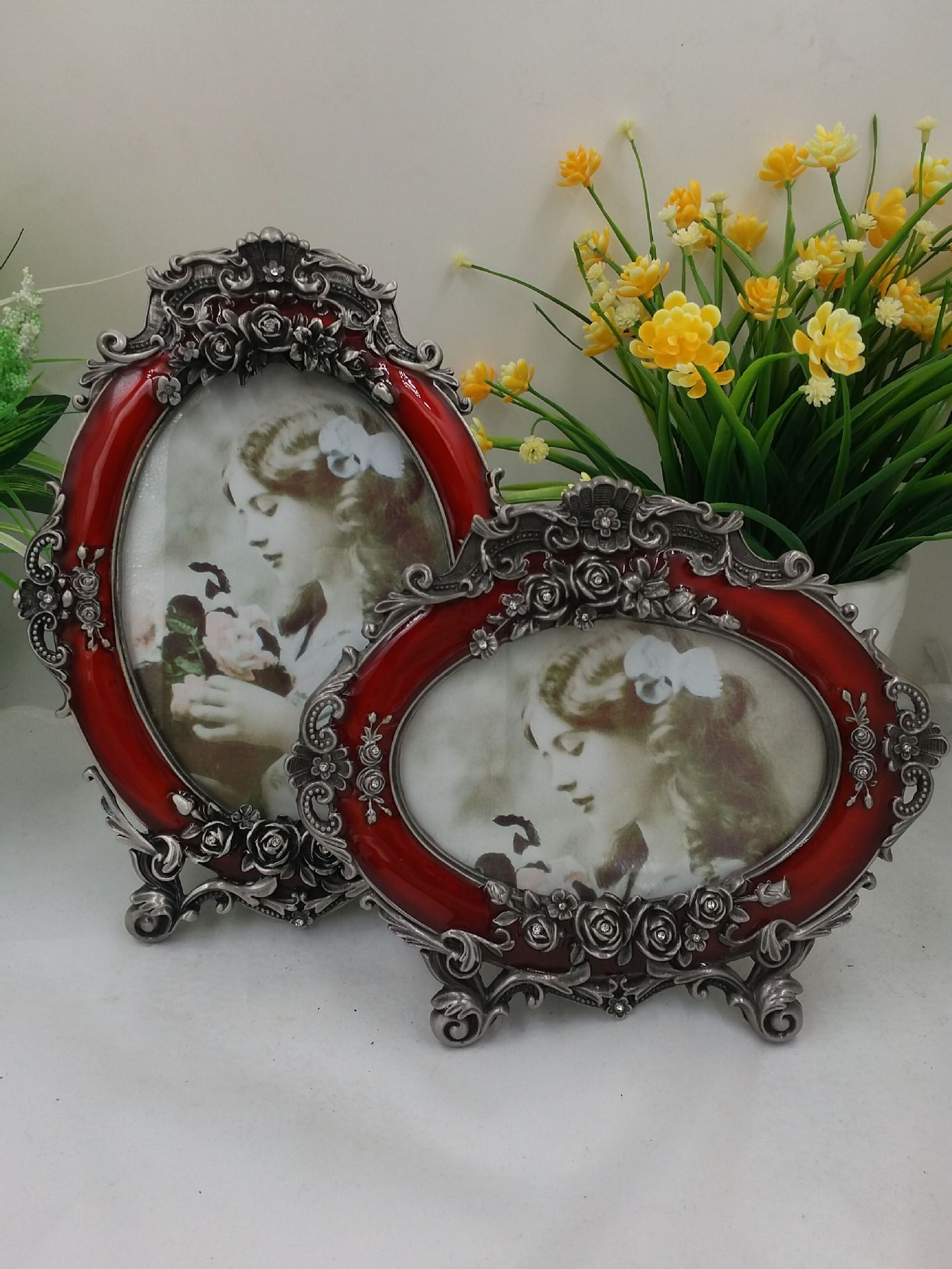 1PCS Top 6-inch European Frame Picture Frames Wall Photo Frame