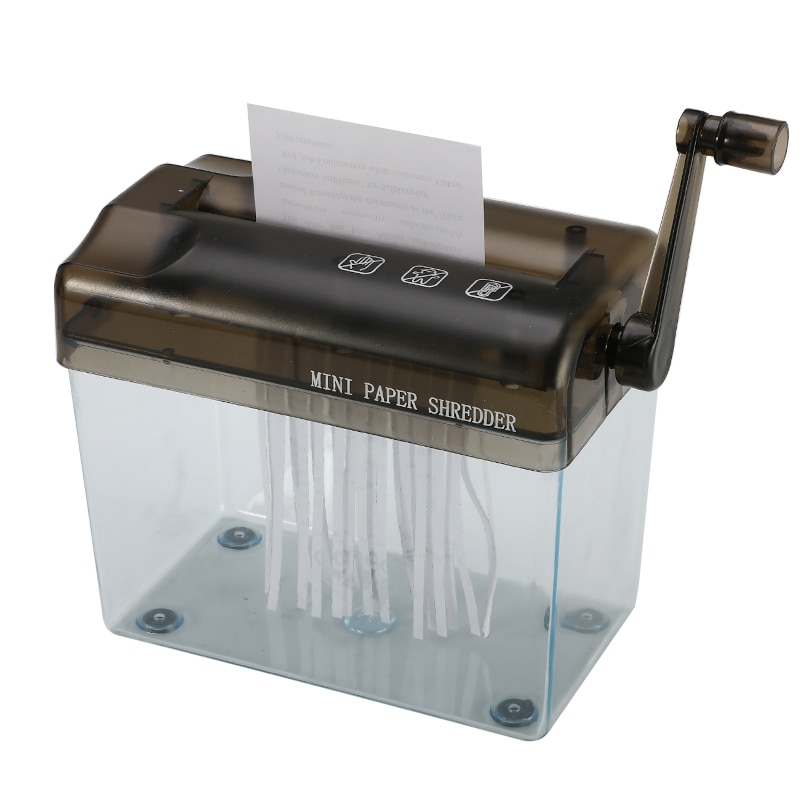 Mini Handmade Shredder Machine Desktop Manual Paper Straight Cutting Tools Paper Cutting Machine Tool for Office Home School