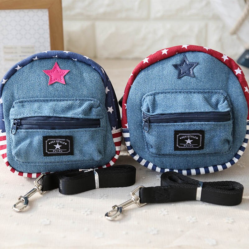 Denim Hond Rugzak Outdoor Reizen Carrier Voor Hond Puppy Katten Met Riemen Hond Rugzak Huisdier Zakken Schouder Huisdier carrier