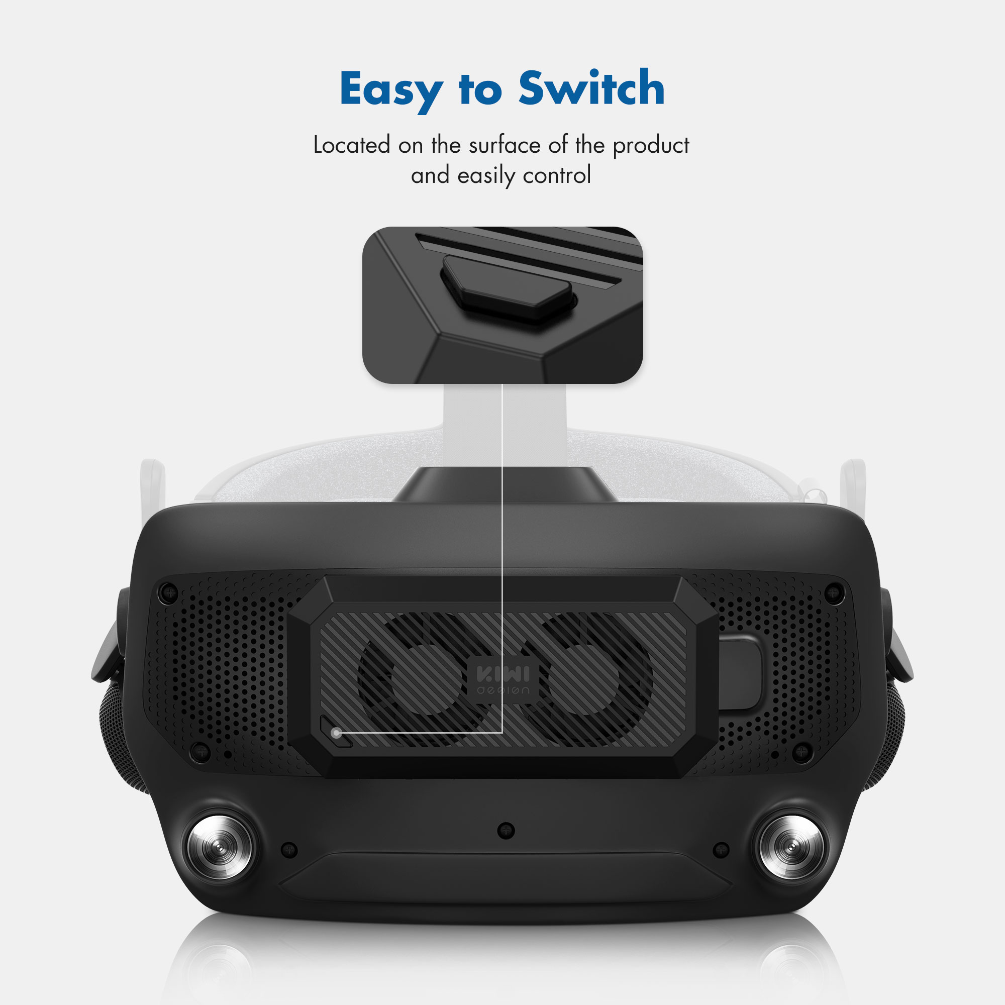 KIWI USB Radiator Fans Accessories for Valve Index Cooling Heat for VR Headset in The VR Game
