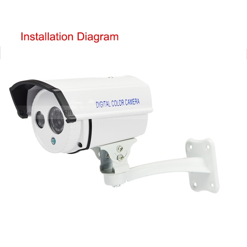 16cm Security Camera Wall Mounting Bracket Arm for Outdoor CCTV Housing Mount