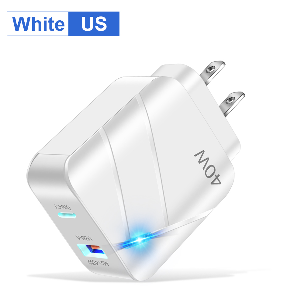 USB Charger PD Charger For iPhone 15 14 13 12 11 Xs Max Fast Charger PD3.0 QC3.0 Phone Charger Type C Tablets Charger: UK