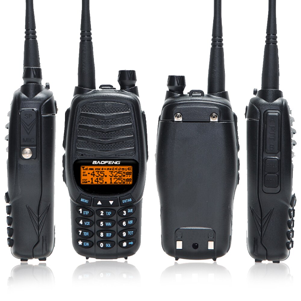 Baofeng – walkie-talkie Portable 10W UV-X10 mAh 2-PTT double bande VHF UHF chargeur USB 30km Ham CB Radio 2 voies émetteur-récepteur 8800