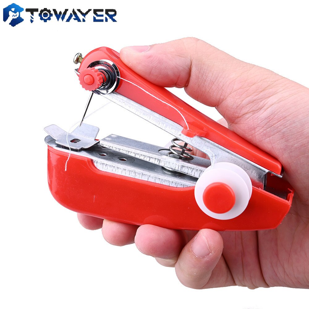 Towayer Portable Mini Manual Sewing Machine Simple Operation Sewing