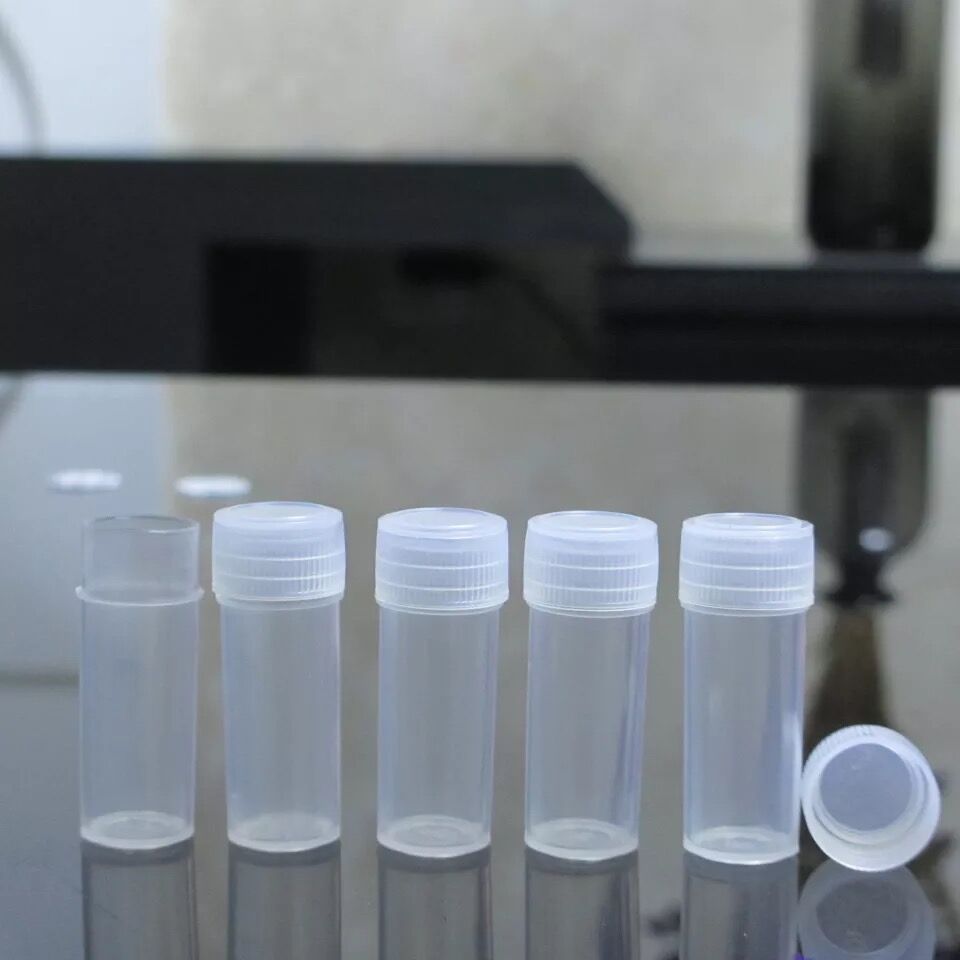 300 stks MIni Plastic Sample Vial Opslag Flessen Jar Home Storage Containers Levert Fit Kralen DIY Objecten Nail Fles decor