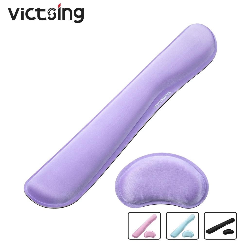 VicTsing PC148-almohadilla para reposabrazos mecánico, reposamuñecas para ratón, cómoda y duradera, para PC, Gamer y oficina
