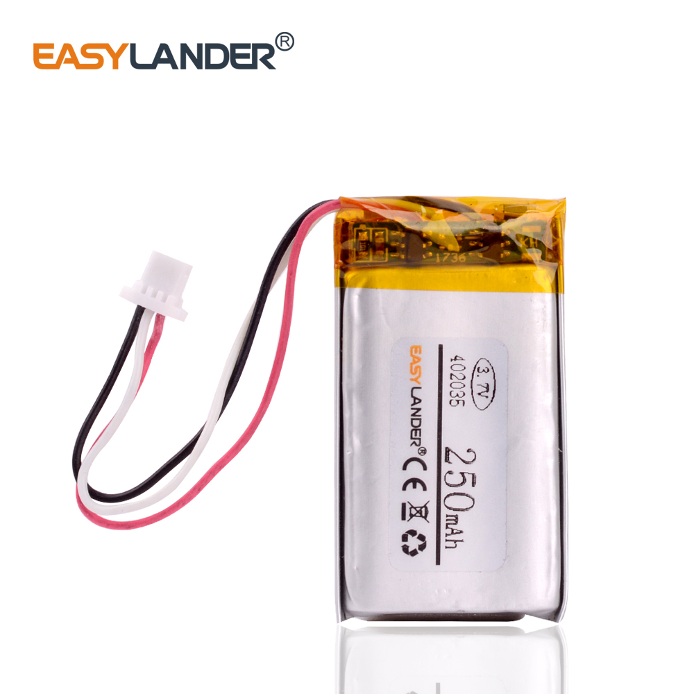 Batería De Ion De Litio De Polímero 3,7 V,200mAH, Para Juguete, Banco