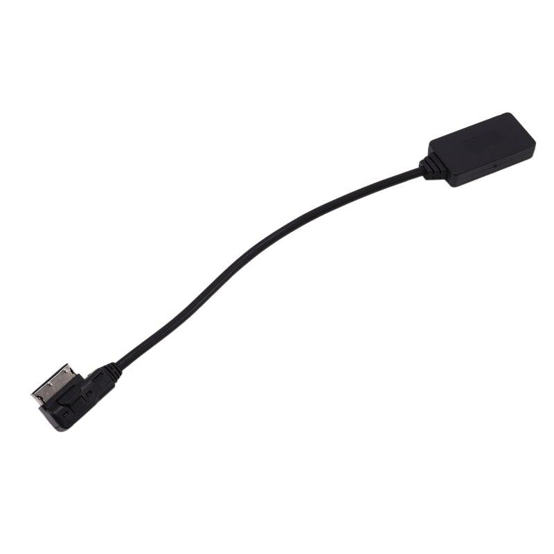 Aux Bluetooth Adapter Auto Aramox Bluetooth Audiokabel 12V, Bluetooth 5.0 AUX Musikschnittstellenadapter Audiokabel Passend Für AMI MMI MDI Kfz, Schwarz Aux Auf Bluetooth Adapter