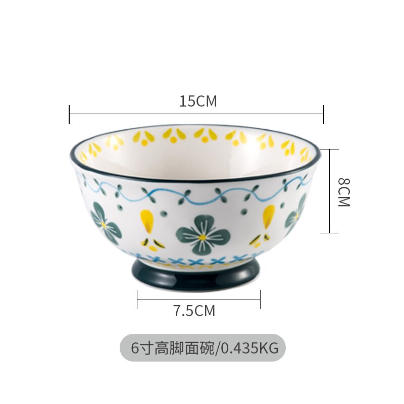 Dinner Full Tableware Of Plates Luxury Serving European Style Dishes And Plates Sets Kitchen Vajilla Completa De Platos Plates: Style 3