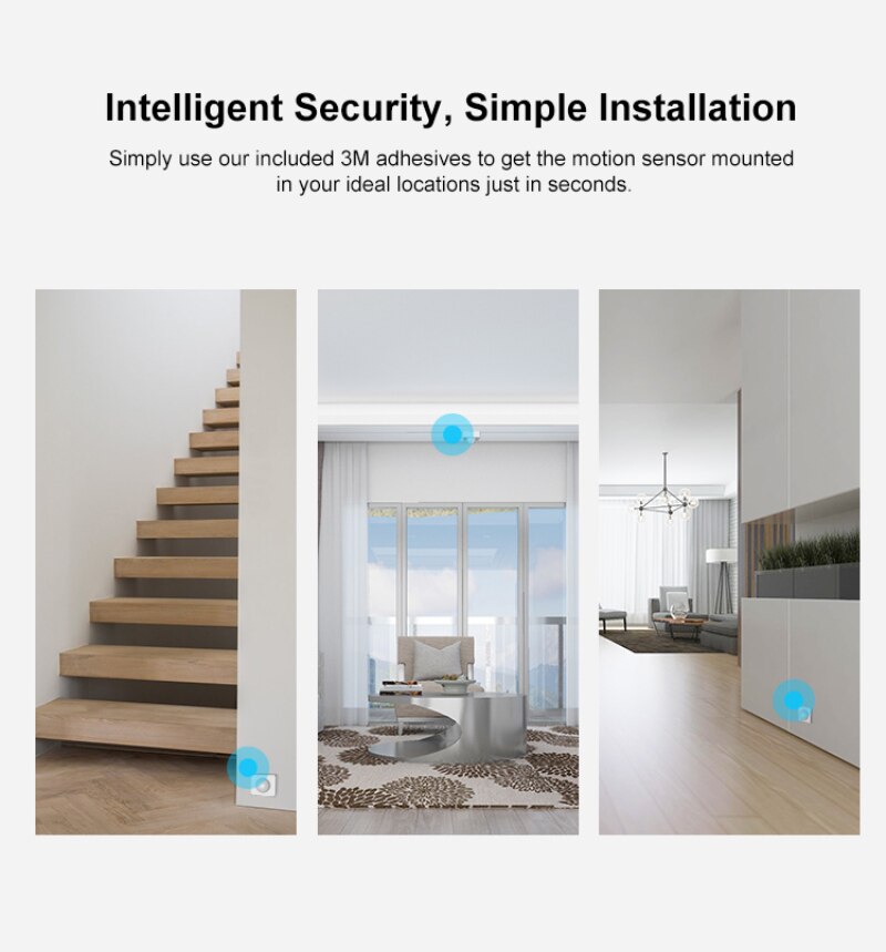 Sonoff SNZB-03 Zigbee Motion Sensor Detector Smart Home Afstandsbediening Conrol Via Ewelink Zbbridge Vereist Werken Met Alexa Google Thuis