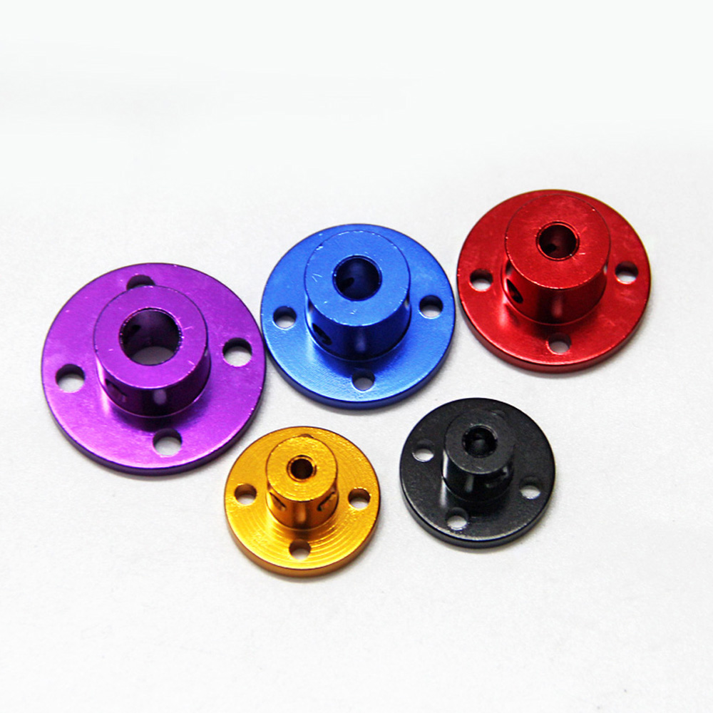 1PCS Aluminum Alloy Flange Coupling 3mm-8mm Flange Coupling Rigidity Flange Plate Metal High Hardness Couplings