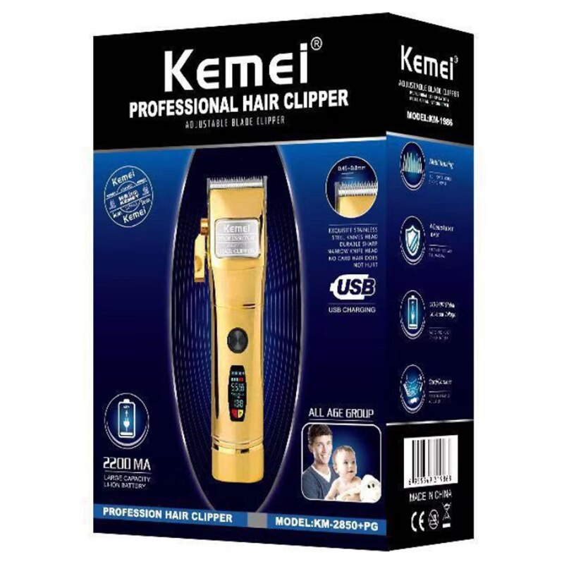 hair clipper adjustable beard hair trimmer taper lever rechargeable cordless electric hair cutter tool machine