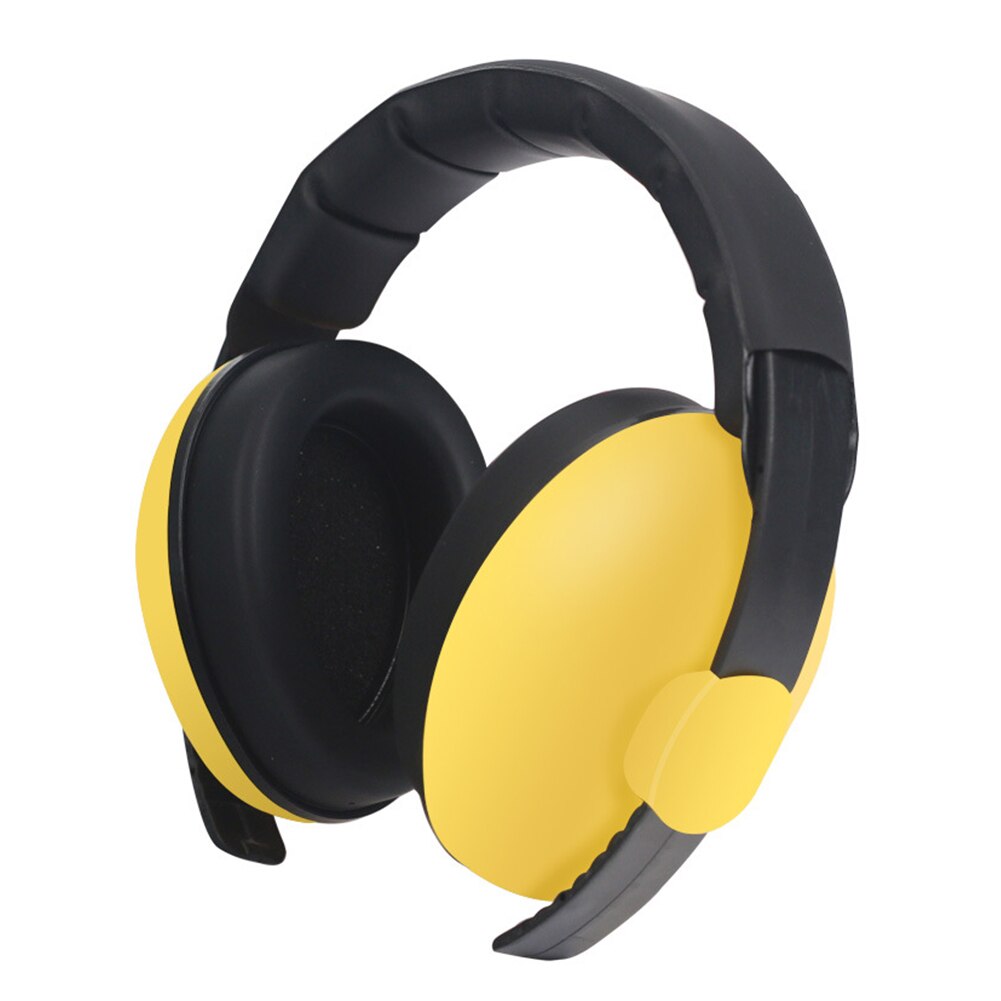 Adjustable Light Weight Sleep Noise Cancelling Sound Safety Ear Hearing Protection Baby Earmuffs Slow Rebound Kids Durable