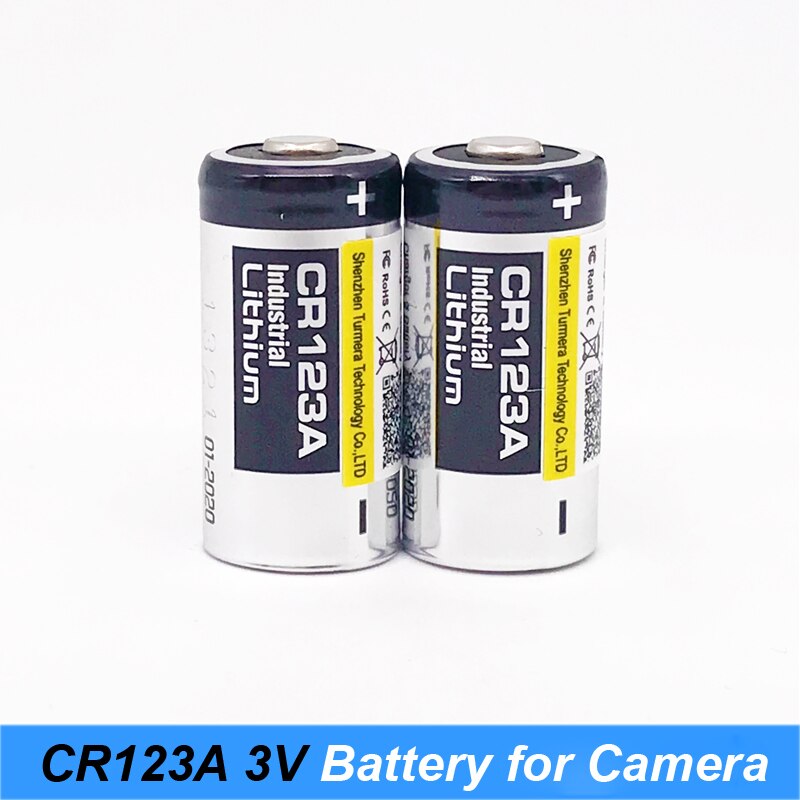 1-10 stks/partij voor 123 Lithium 3V Arlo Camera Batterij CR123A CR17345 DL123A EL123A 123A camera, medische apparatuur, Lamp gebruik