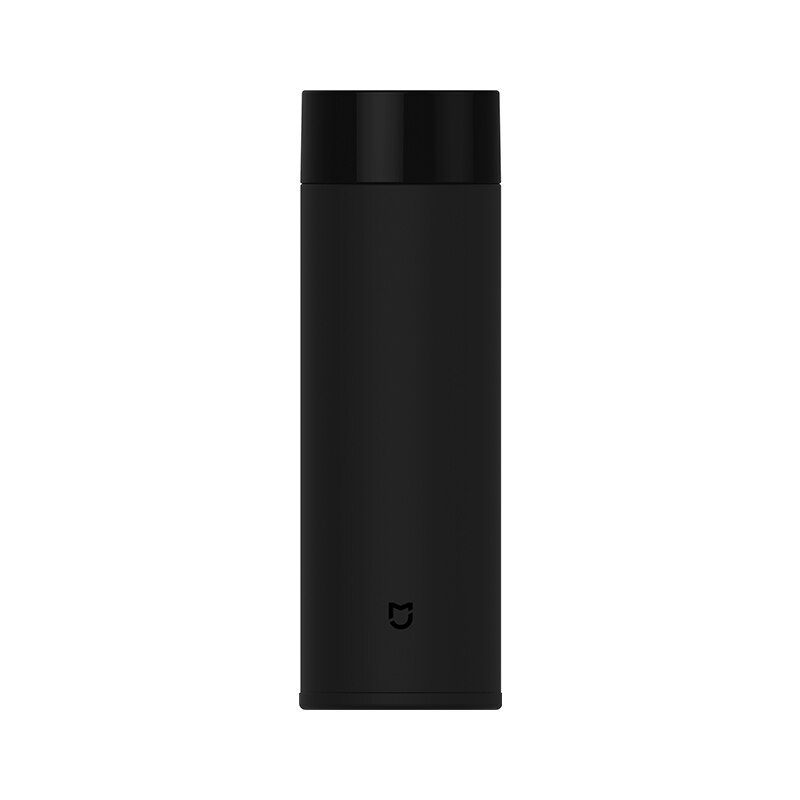 Xiaomi Mijia Mini Thermal Mug 350mL Double Layer Vacuum 316L Stainless Steel Liner 360° Silicone Seal: Black