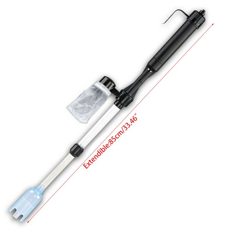 Aquarium Gravel Battery Fish Tank Vacuum Siphon Cleaner Pump Water Filter Clean Siphon Filter Cleaner Fish Tank Tools Aquarium