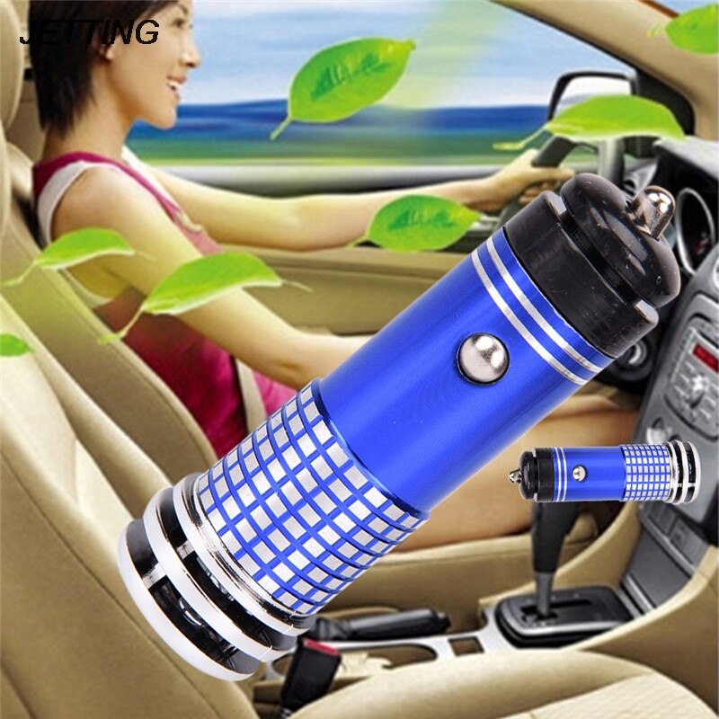 1pcs Car Air Purifier Ionizer 12V Negative Ions Air Cleaner Air Purifier Car Remove Smoke Eliminator For Car Home Office
