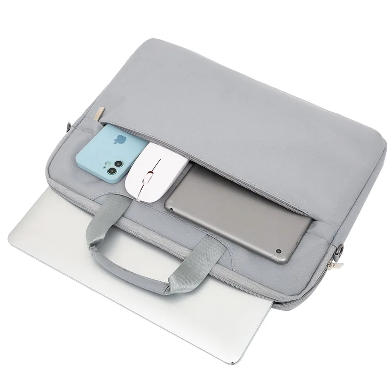 Damska torba na laptopa do ręki, etui na komputer 15,6 cala, mała, nowa, wewnętrzna torba na tablet 14 cali, torba ochronna na tablet 13,3 cala, iPad.