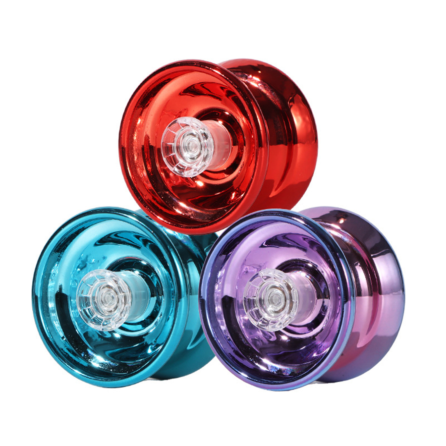 Palla Yoyo professionale in metallo e alluminio per bambini principianti, Yoyoball competitivo, Yoyoyoball per bambini adulti con accessori